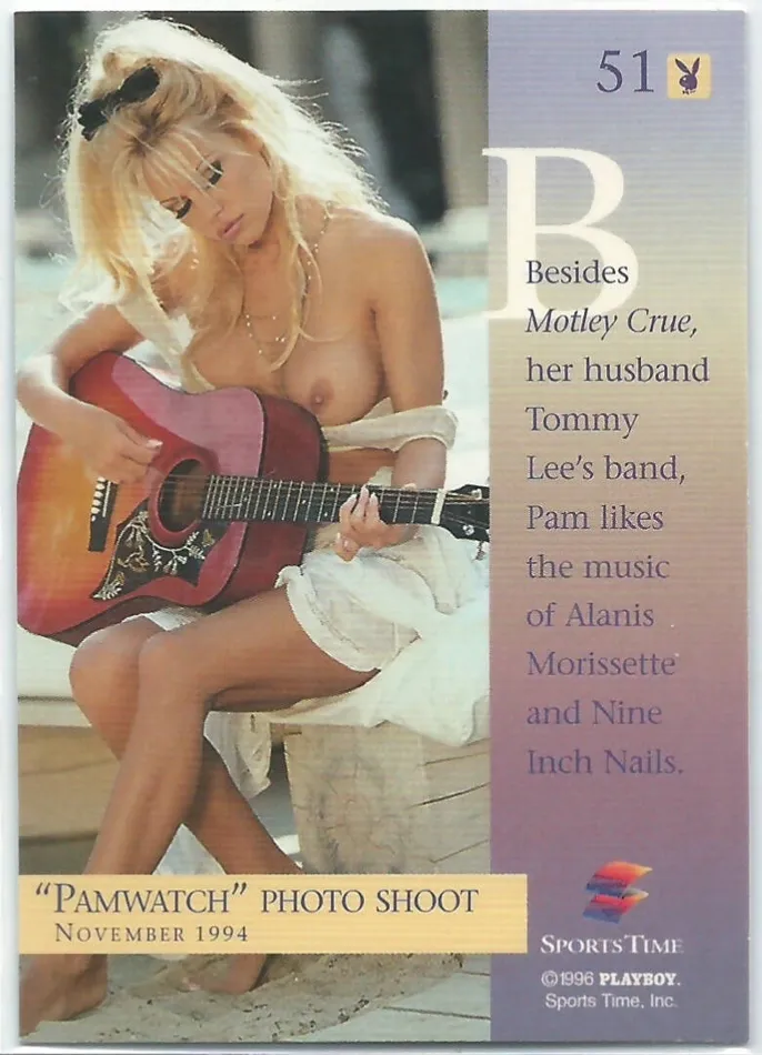Dans Cards Anal Playboy Best of Pamela Anderson Card 51