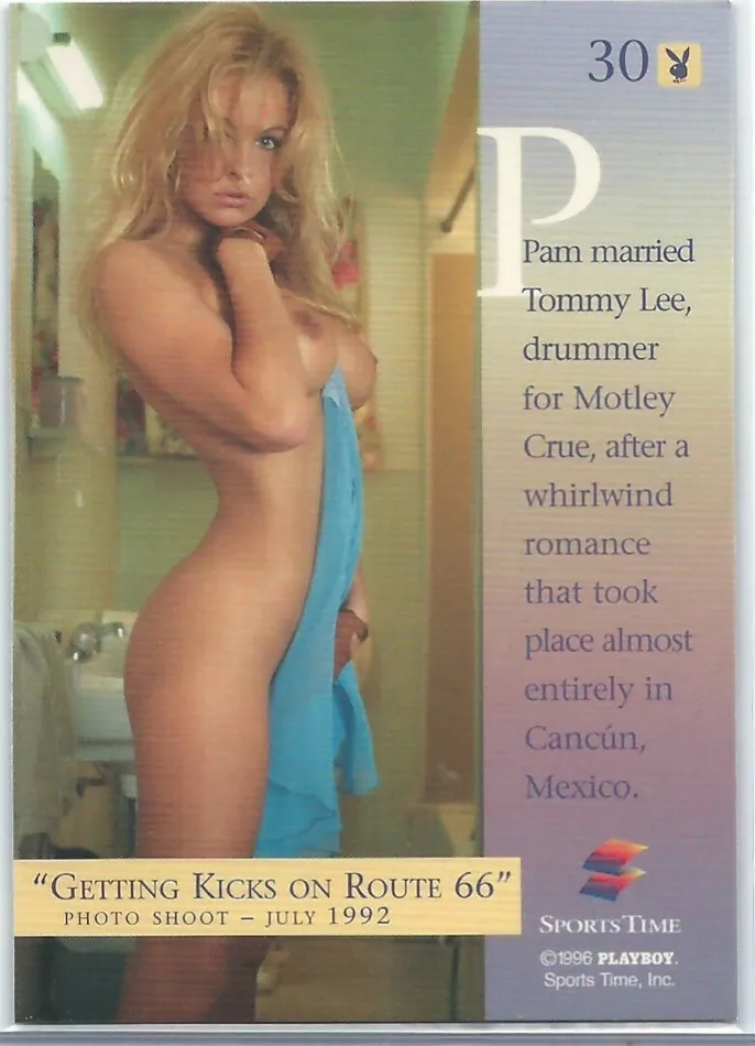 Dans Cards Playboy Best of Pamela Anderson Card 30 Anal
