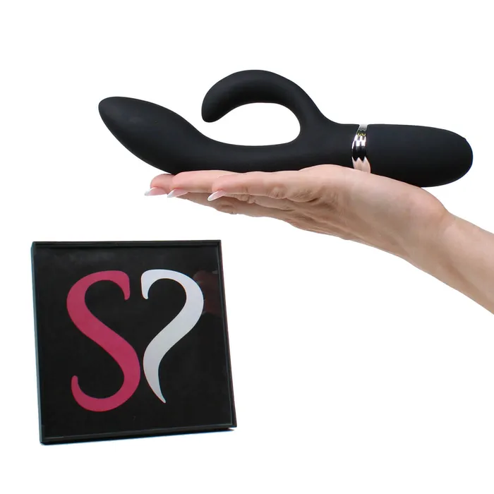 Female Sex Toys Simpli Pleasure V3 DUALITY 7 Mode Powerful Flexible Dual Motor GSpot Rabbit Vibrator