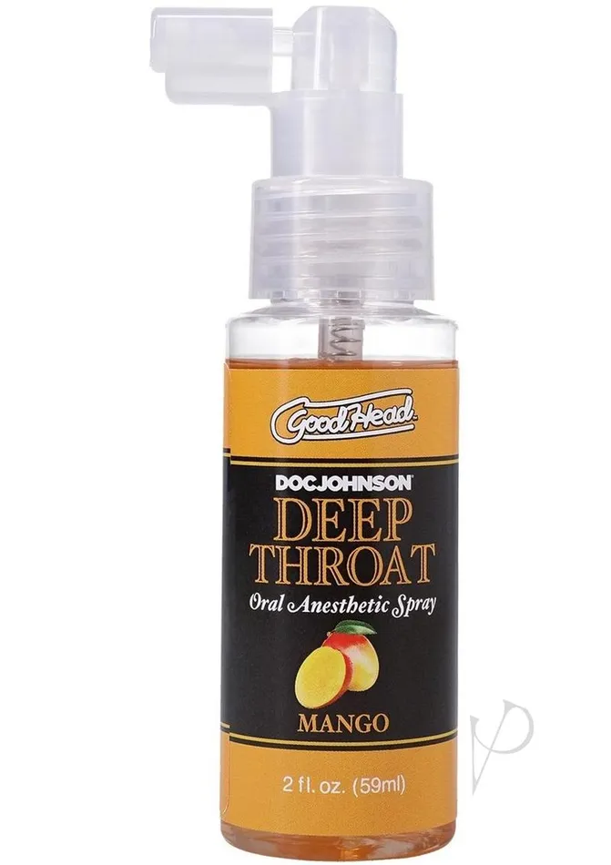 Goodhead Deep Throat Spray Mango GoodHead Male Sex Toys