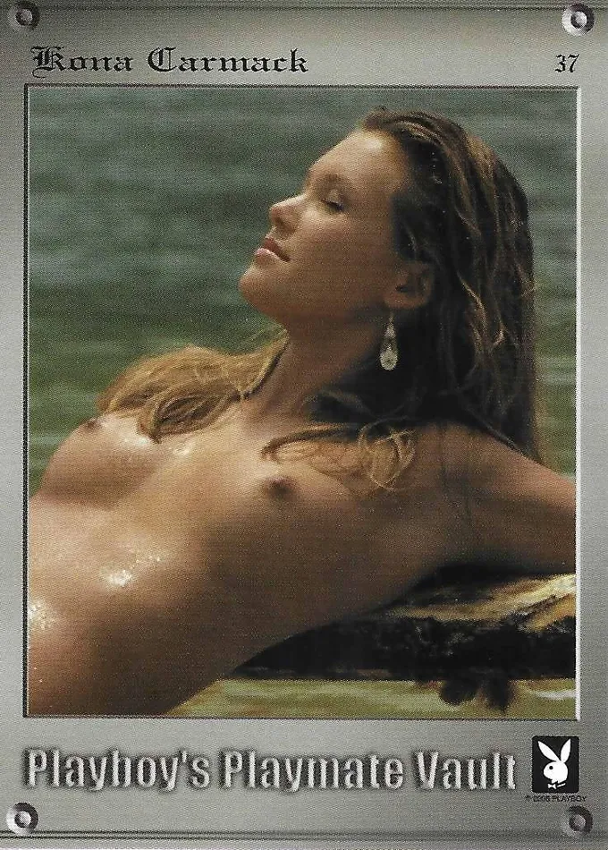 Greenthunderbirds Cards Playboys Playmate Vault 37 Kona Carmack Vibrators