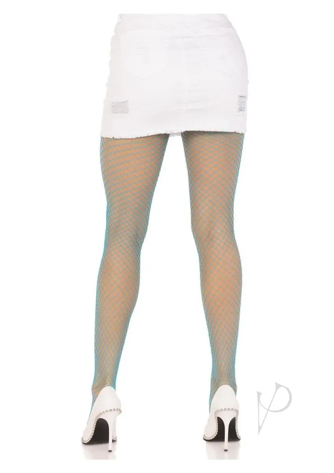 Leg Avenue Vibrators Spandex Indust Net Tights Os Blu