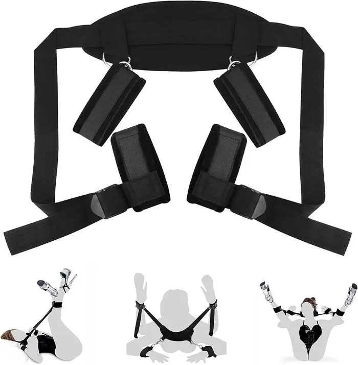 Oronova BDSM Bondage Set with Handcuffs and Ankle Restraints for Couples Couples Oronova BDSM Bondage Set with Handcuffs and Ankle Restraints for Couples Couples