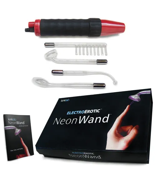 Vibrators Kinklab Neon Wand Red