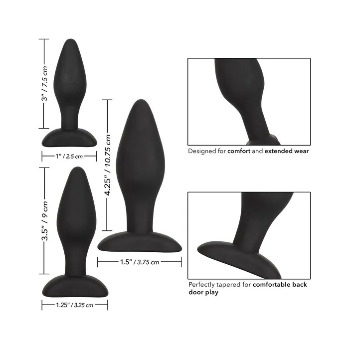 Anal Calexotics Silicone Anal Exerciser Kit