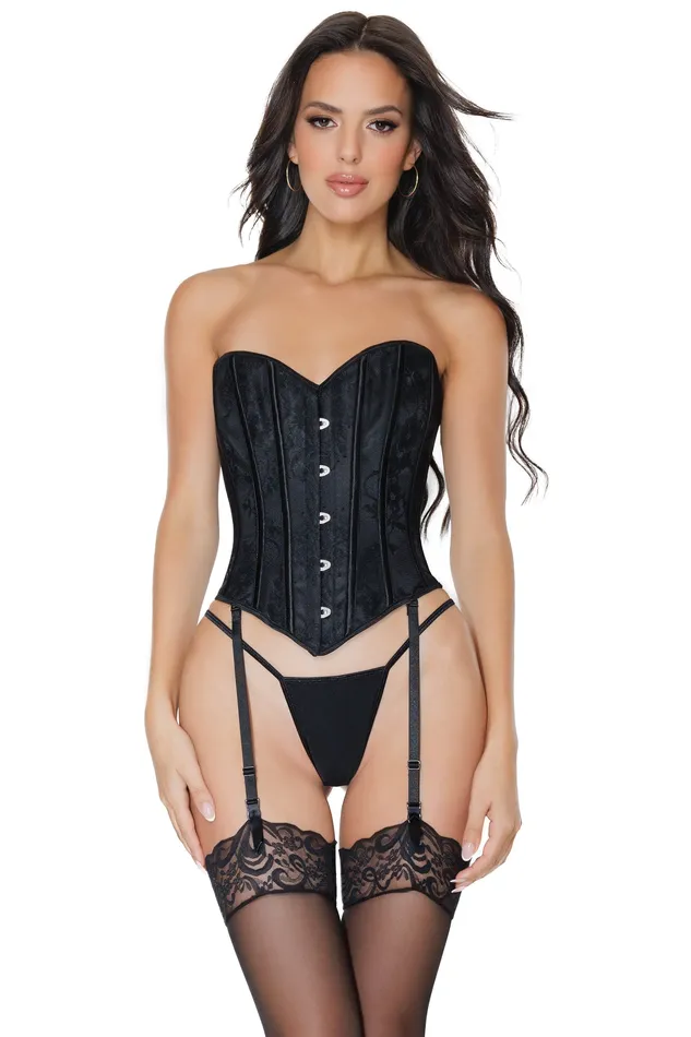 Anal Coquette Coquette Black Lace Corset