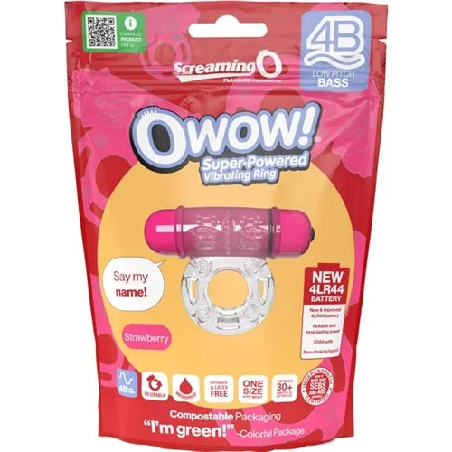 Claredale Anal Owow 4B Low Pitch Base Cockring Screaming O