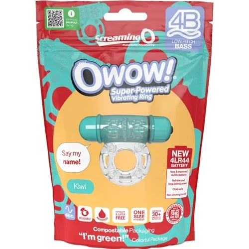 Claredale Anal Owow 4B Low Pitch Base Cockring Screaming O