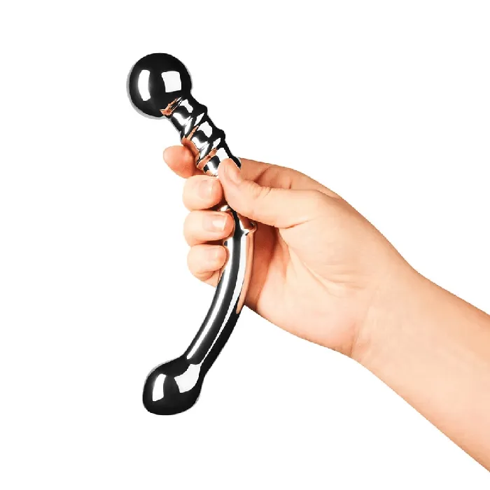Dildos Le Wand Le Wand Bow Stainless Steel Dildo