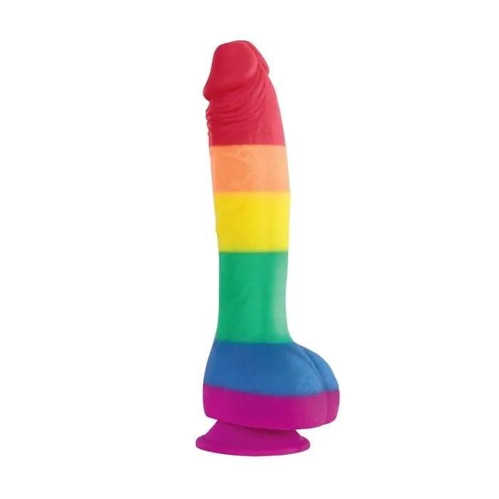 Dildos NS Novelties NS Novelties Colours Pride Edition 8 Rainbow Dildo