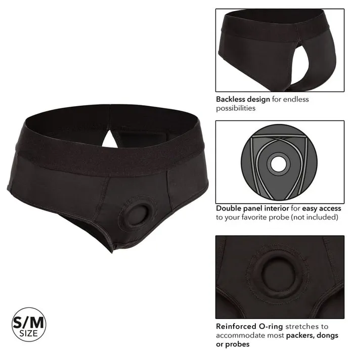 Female Sex Toys CALEXOTICS Calexotics Boundless Backless Brief SmallMedium