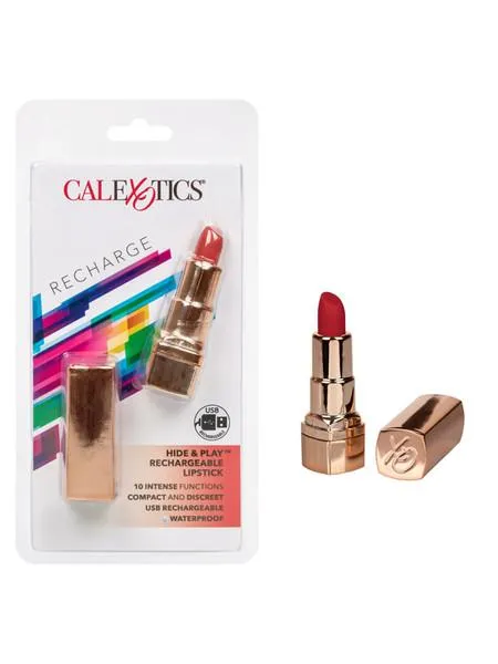 Hide and Play Lipstick Vibe CALIFORNIA EXOTIC NOVELTIES Vibrators