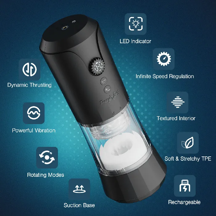 Male Sex Toys Tracys Dog Tracys Dog Turbothrust Automatic Male Masturbator