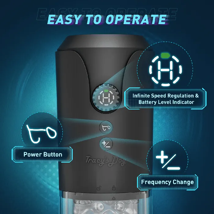 Male Sex Toys Tracys Dog Tracys Dog Turbothrust Automatic Male Masturbator