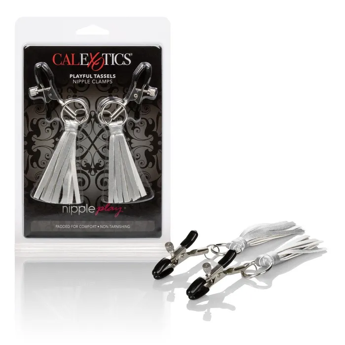 Nipple Play Playful Tassels Nipple Clamps CALIFORNIA EXOTIC NOVELTIES Couples Nipple Play Playful Tassels Nipple Clamps CALIFORNIA EXOTIC NOVELTIES Couples