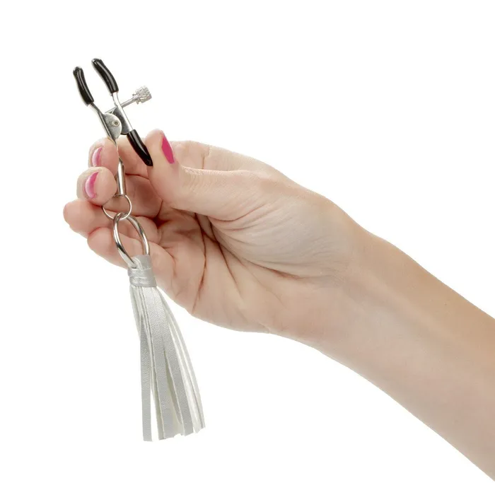 Nipple Play Playful Tassels Nipple Clamps CALIFORNIA EXOTIC NOVELTIES Couples Nipple Play Playful Tassels Nipple Clamps CALIFORNIA EXOTIC NOVELTIES Couples