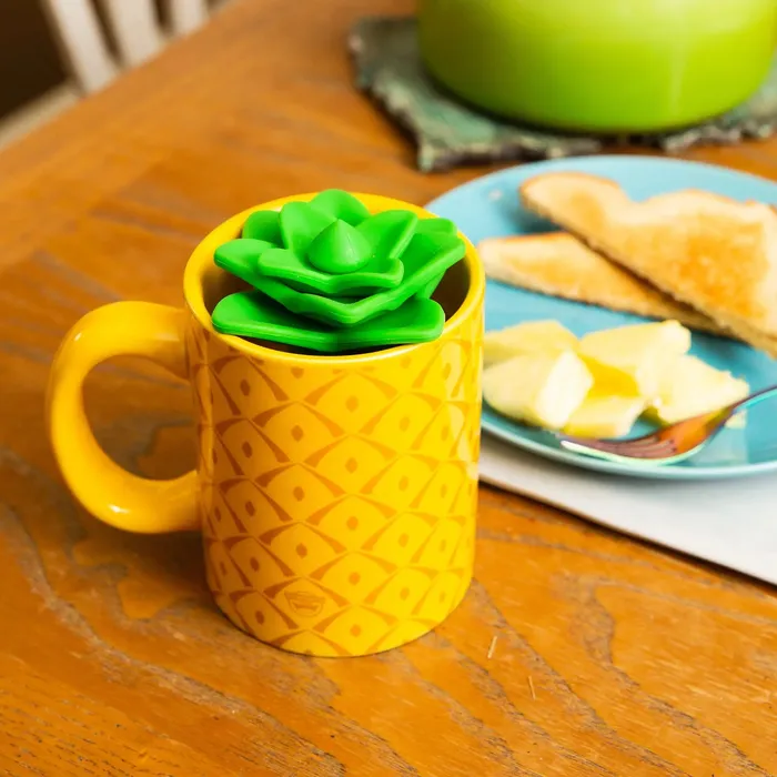 Pineapple Mug With Infuser BigMouth Inc Male Sex Toys