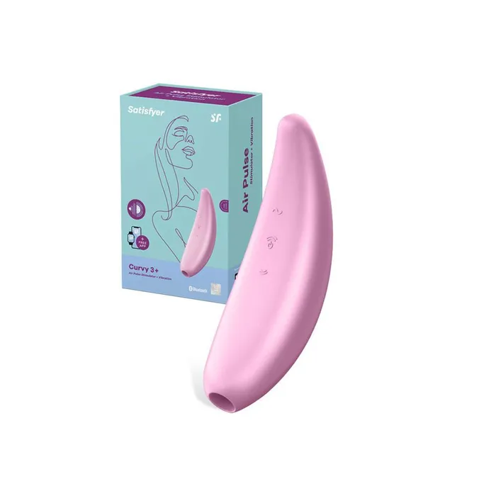 SATISFYER Vibrators Satisfyer Curvy 3 Plus Clitoral Stimulator