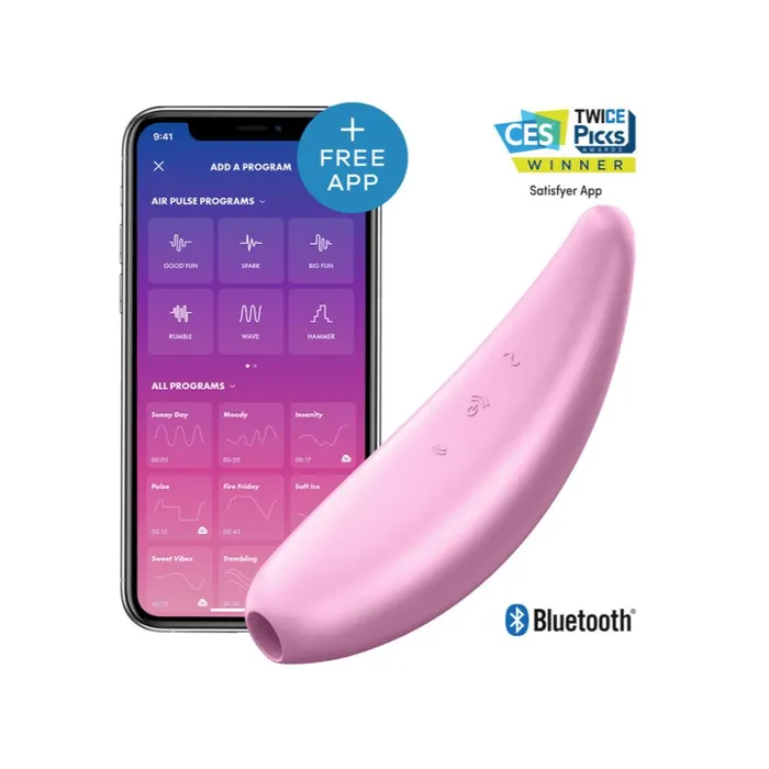 SATISFYER Vibrators Satisfyer Curvy 3 Plus Clitoral Stimulator