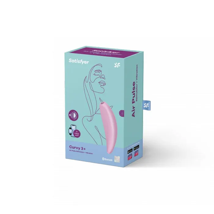 SATISFYER Vibrators Satisfyer Curvy 3 Plus Clitoral Stimulator