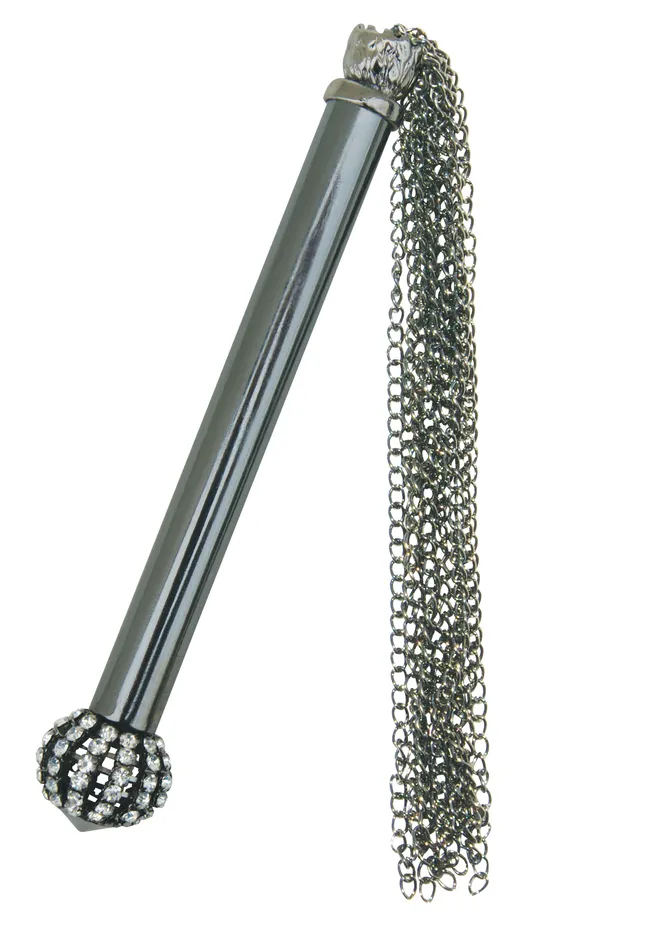 Sportsheets Vibrators Midnight Jeweled Chain Tickler