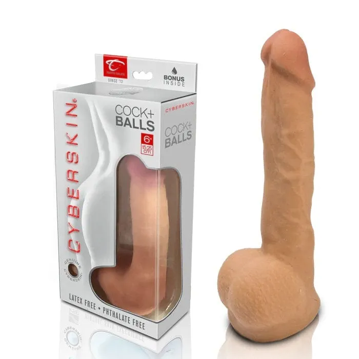 Topco Sales Cyber Cock with Balls Topco Sales Female Sex Toys