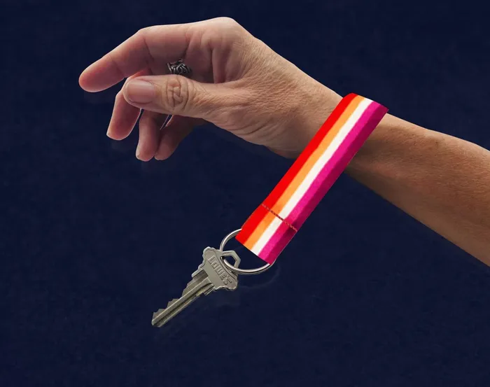 Vibrators Lesbian Pride Lanyard The Pretty Pussycat
