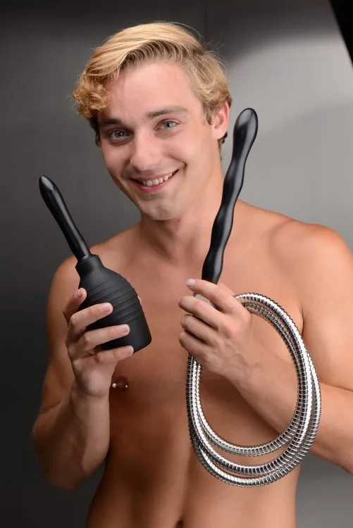 AllInOne Shower Enema Cleansing System Clean Stream Female Sex Toys