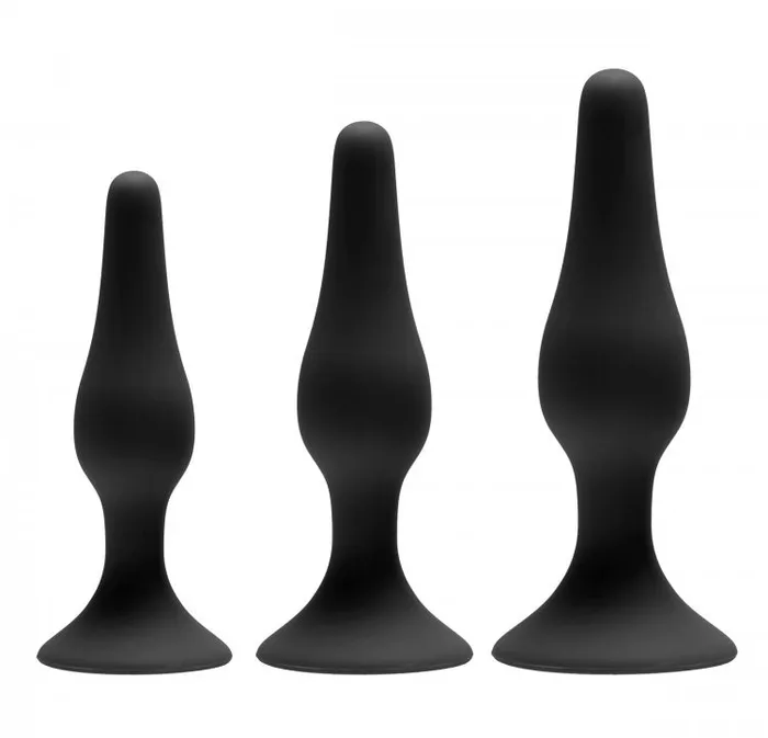 Anal Greygasms Apprentice Silicone 3pc Anal Trainer Set