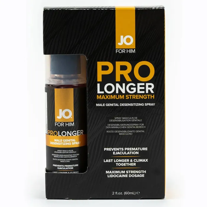 Anal system JO JO For Him ProLonger Maximum Strength Desensitising Spray