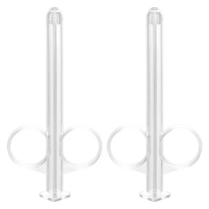 California Exotics Enhancers Lube Tube Applicator Syringe 2Pack