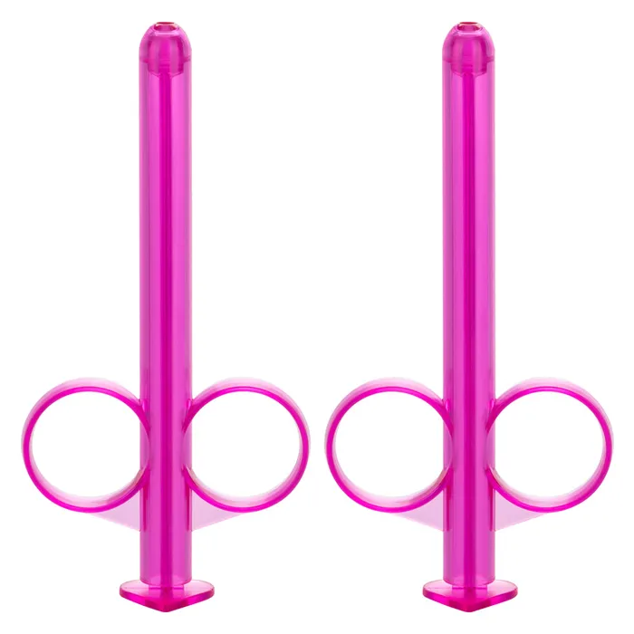 California Exotics Enhancers Lube Tube Applicator Syringe 2Pack