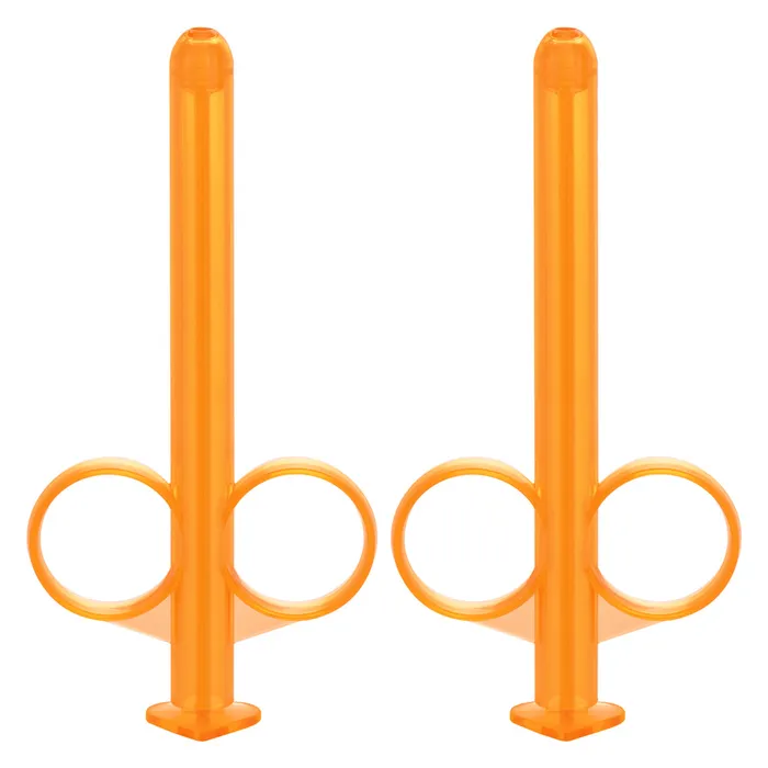 California Exotics Enhancers Lube Tube Applicator Syringe 2Pack