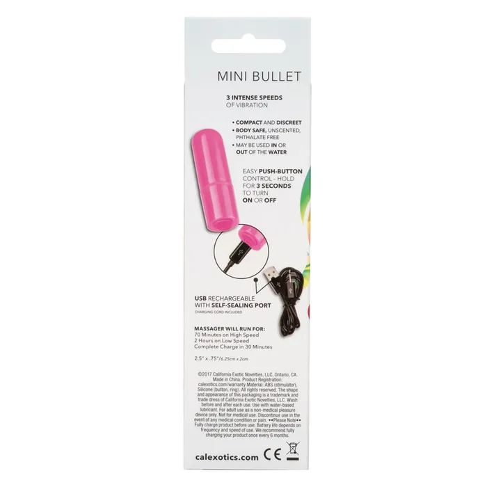 California Exotics Female Sex Toys Tiny Teasers Mini Bullet Vibrator