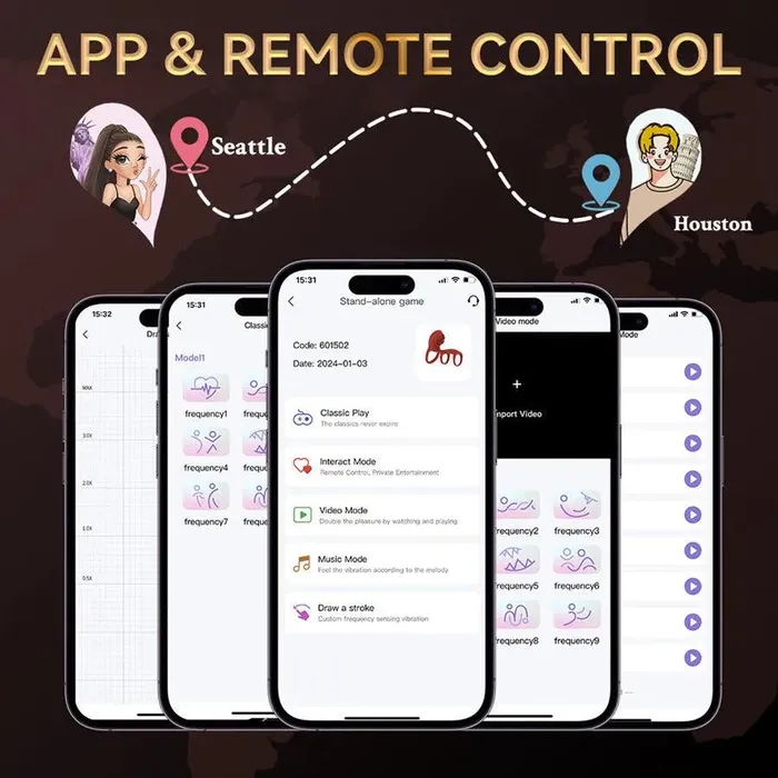 Couples Bluetooth Remote Silicone Vibrating Cock Ring Xinghaoya
