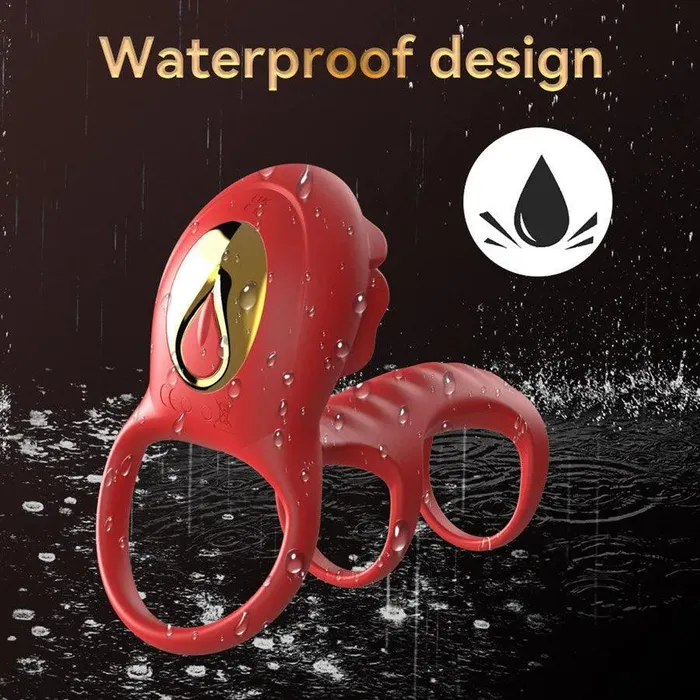 Couples Bluetooth Remote Silicone Vibrating Cock Ring Xinghaoya
