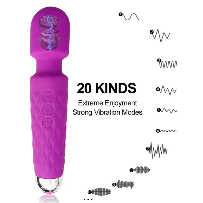 Female Sex Toys Mini AV Magic Wand Massager Lusty Age