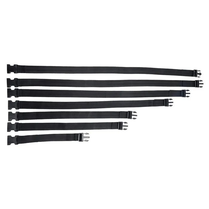 Female Sex Toys XR Brands Master Series Subdued Full Body Strap Restraints Set