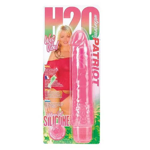 H2O Patriot Flexible Phallic Waterproof Vibrator Claredale Female Sex Toys