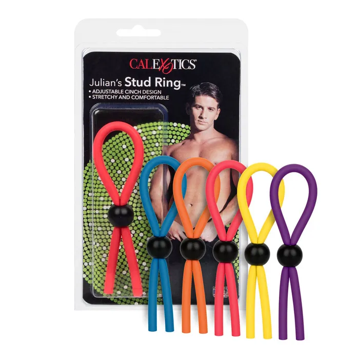 Julians Stud Ring Cock Lasso California Exotics Male Sex Toys