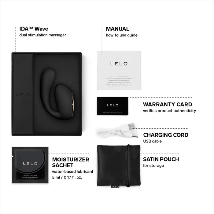 LELO Ida Wave Clit GSpot Vibrator AppControlled LELO Vibrators LELO Ida Wave Clit GSpot Vibrator AppControlled LELO Vibrators
