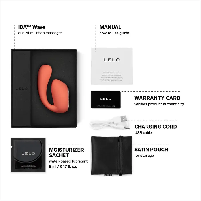 LELO Ida Wave Clit GSpot Vibrator AppControlled LELO Vibrators LELO Ida Wave Clit GSpot Vibrator AppControlled LELO Vibrators