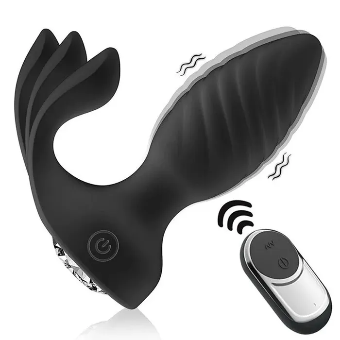 Male Sex Toys Xinghaoya Wireless Remote Vibrating Anal Plug Toy