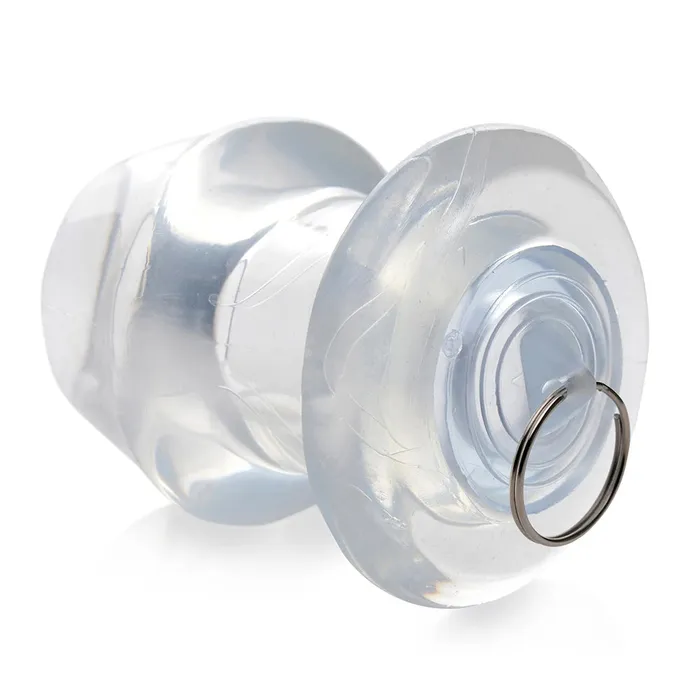 Master Series Ass Bung Clear Hollow Anal Dilator With Plug Master Series Male Sex Toys