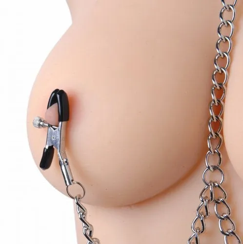 Master Series Submission Collar and Nipple Clamps Vibrators