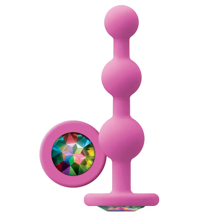 ns novelties Glams Ripple Anal Beads Plug Anal