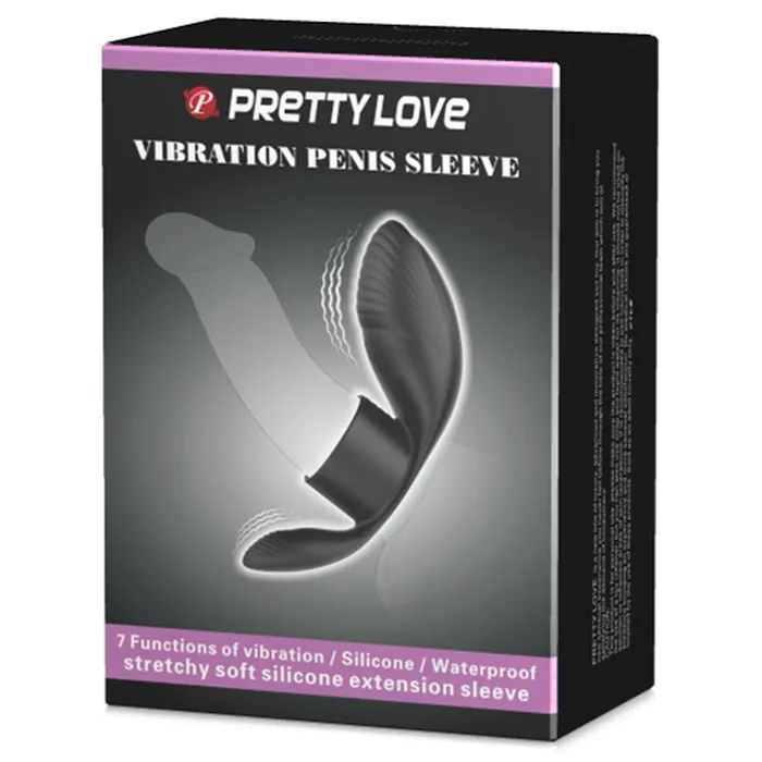Pretty Love Vibrating Clitoral Perineal Cock Ring Pretty Love Couples