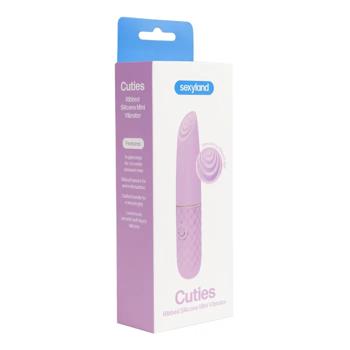 Sexyland Female Sex Toys Sexyland Cuties Ribbed Silicone Mini Vibrator