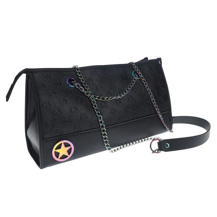 Shots Media Couples Ouch Venice Faux Leather Rainbow Neochrome BDSM Kit Handbag