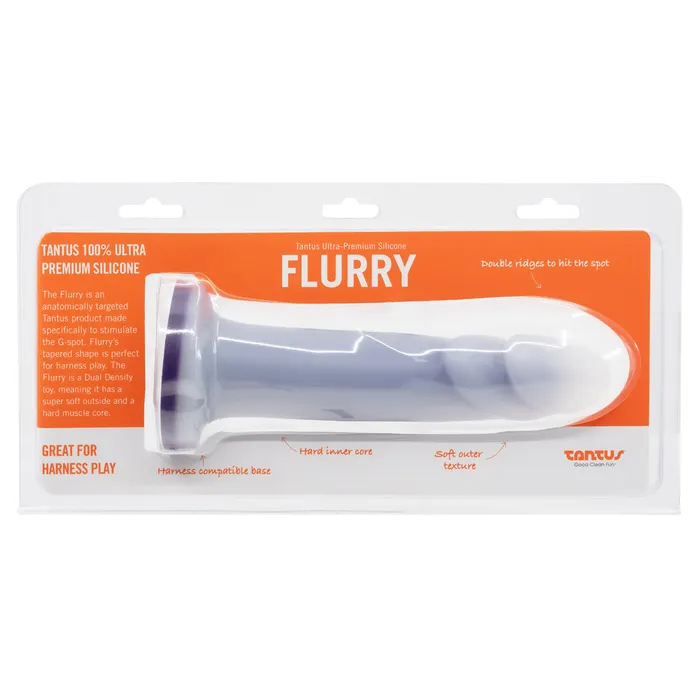 Tantus Female Sex Toys Tantus Flurry 02 DualDensity Silicone GSpot Dildo